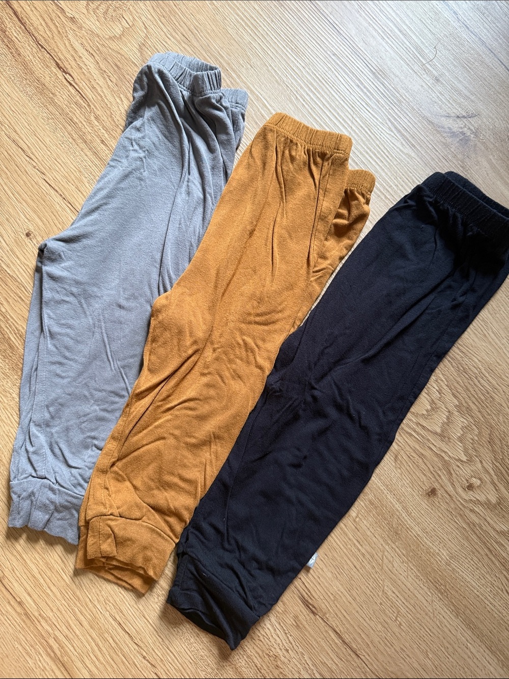 Kyte baby -Waist Jogger Pants - nutmeg, midnight and charcoal